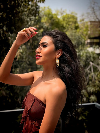 Heh Earrings (هـ)